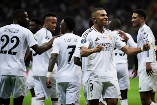 Real Madrid divulga lista de inscritos para a Champions League 2024/25